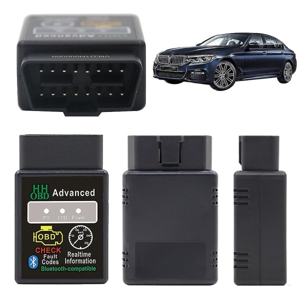 Bil Bluetooth Obd2 Scanner Diagnostic Tool V2.1 Avansert Obdii-kodeleser kjøretøyverktøy