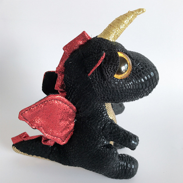 Storøyd Plussjdyr Dyr Jenteaktig Hjerte Unicorn Dukke Raggedukke Jul Barn Gave white golden horned unicorn about 15cm