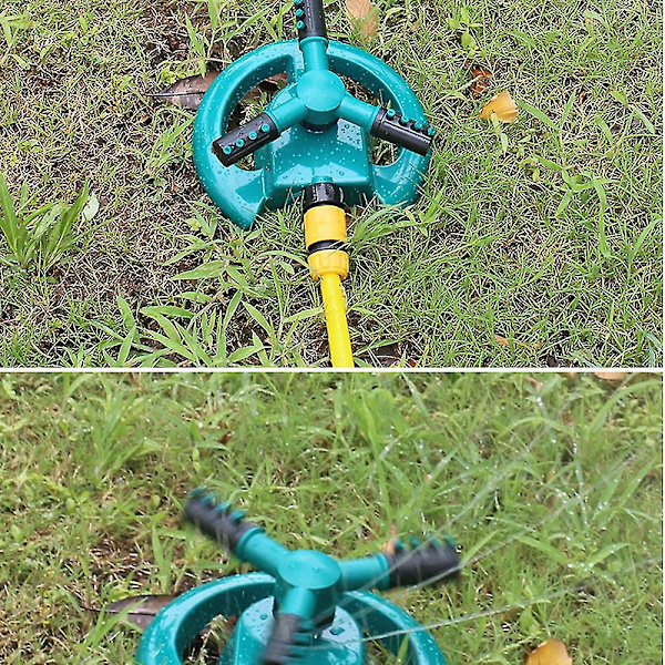 Havevandssprinkler, Automatisk Roterende Bærbar Plænesprinkler