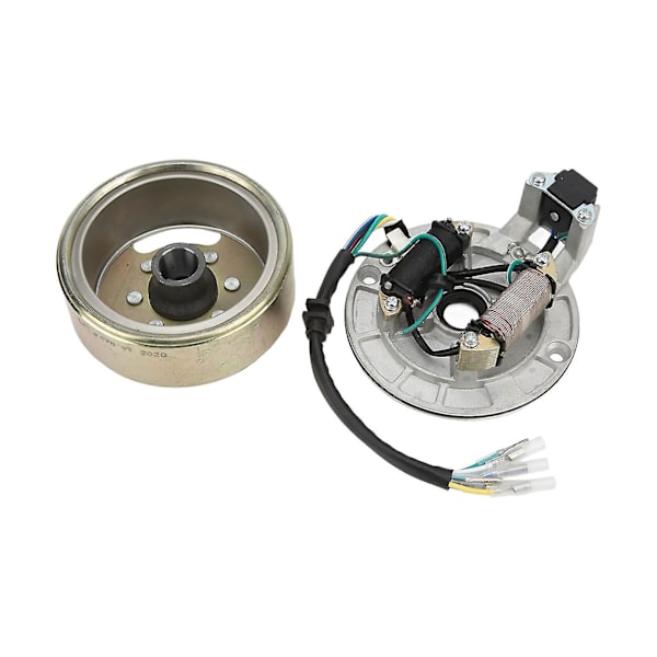 Magneto Stator Svinghjul Rotor Kit Kobber Aluminium Til 90cc 110cc 125cc 140cc Kick Start Motor Pit Pro Pit Bike