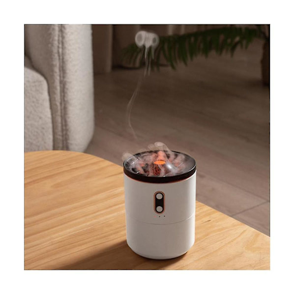 Luftfukter 450ml Oppladbare Luftfuktere 2- Moduser Stille Luftfukter For Soverom Hjem Baby Kontor