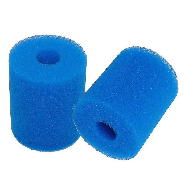 2-pakks Filter Svamp for Intex Type H, Svampfilterpatron Skum