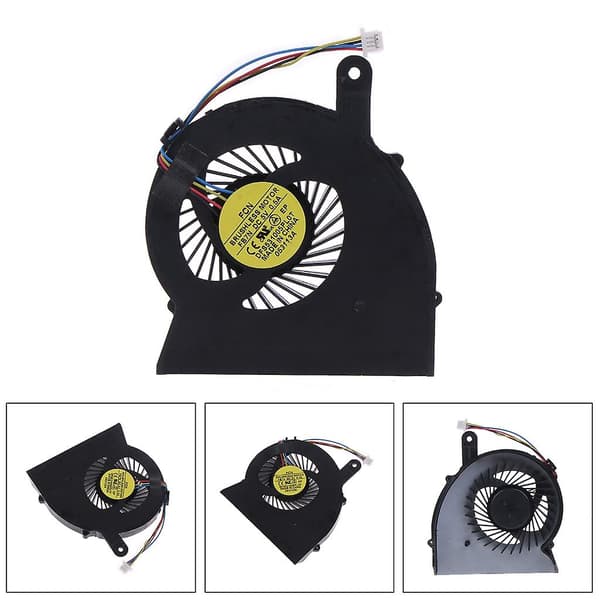 Cpu køleplade bærbar køleventilator til Hp Probook 4340 4340s 5v 0.5a 4 Pin ventilator