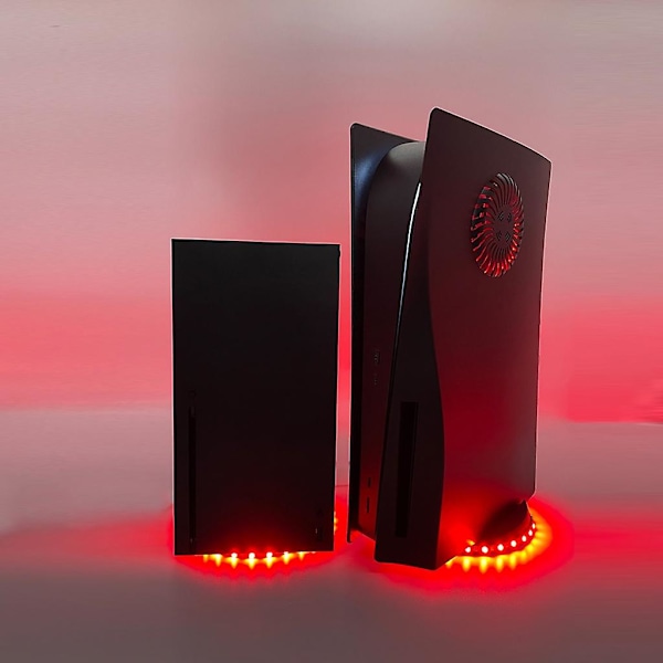 Led lysstrimholder base rgb led lys vært base farveskiftende led lys