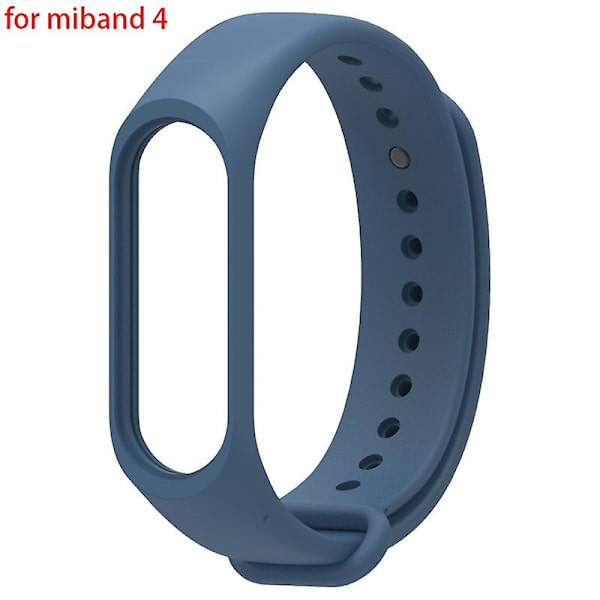 Värikkäät rannekkeet Xiaomi Mi Band 3 ja 4:lle - Silikoniranneke, korvaava ranneke Xiaomi:lle