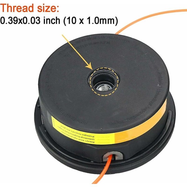 Tte de débroussailleuse pour Stihl Auto Cut 25-2,tte faucheuse universelle pour débroussailleuse modle Stihl Fs, Km Series(2 pices)