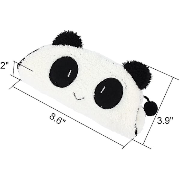 Mjuk Panda Pennfodral, Pennfodral, Kosmetikväska, Toalettväska