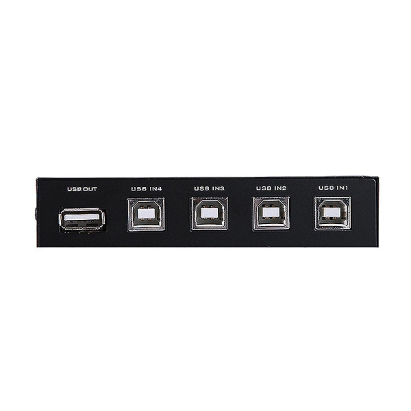Mt-viki 4-porttinen USB 2.0 -valintakytkin 4 PC:lle Share 1 USB laite tulostimelle