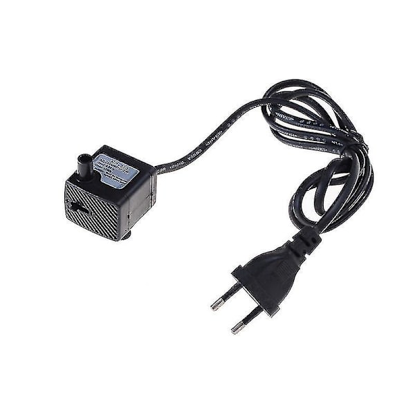 Nedsänkbar vattenpump för akvarium, fontän, fiskdamm, luftpump, EU-kontakt, 220 V, Hfmqv