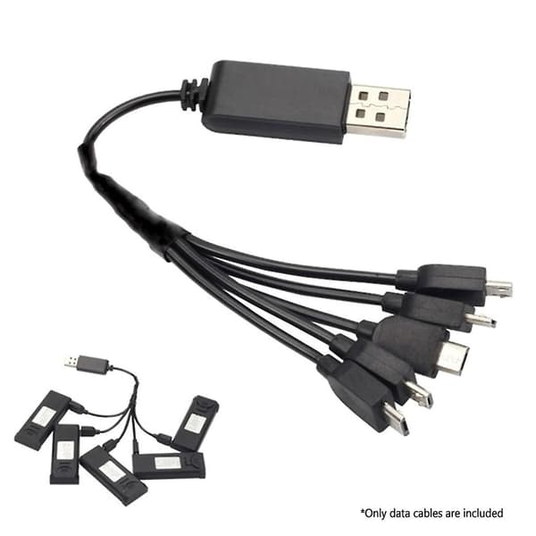 1 til 5 opladningskonverteringskabel Usb Micro Usb opladningskabel til E58 Xs809