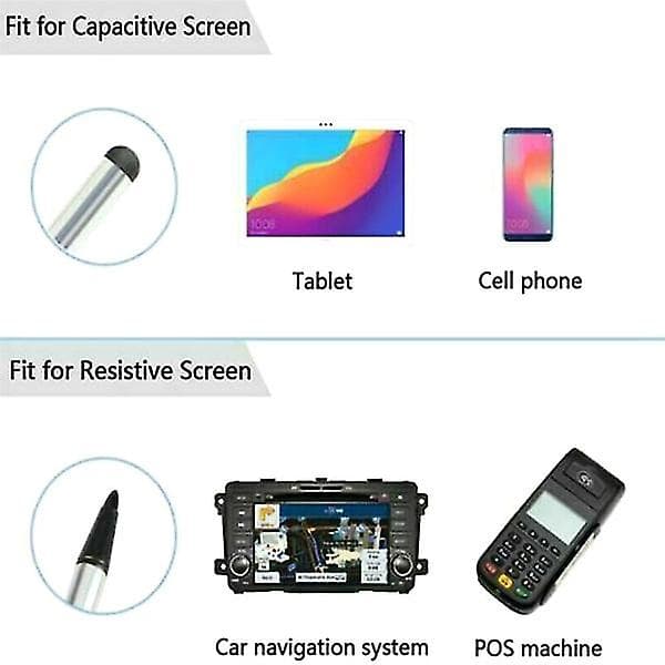For Pc Tablet Ipad Phone Pen Touch Screen Stylus Svart