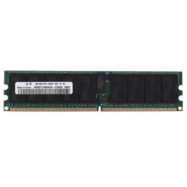 Ddr2 8gb 667mhz Recc Ram-minne Pc2 5300p 2rx4 Reg Ecc Server-minne Ram för arbetsstationer