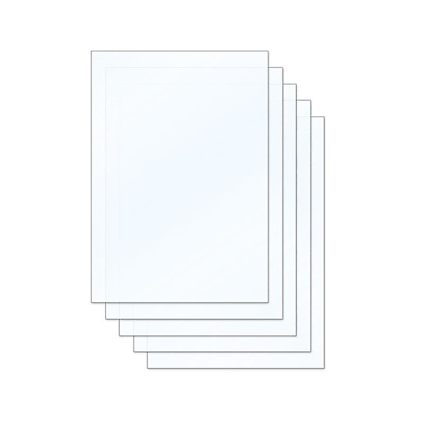 Professionel Fep-film ark 200*140mm 0,1mm tykkelse transparent frigivelsesfilm til Photon Resin 3d-printer Sla Dlp 3d-printer tilbehør, 5stk
