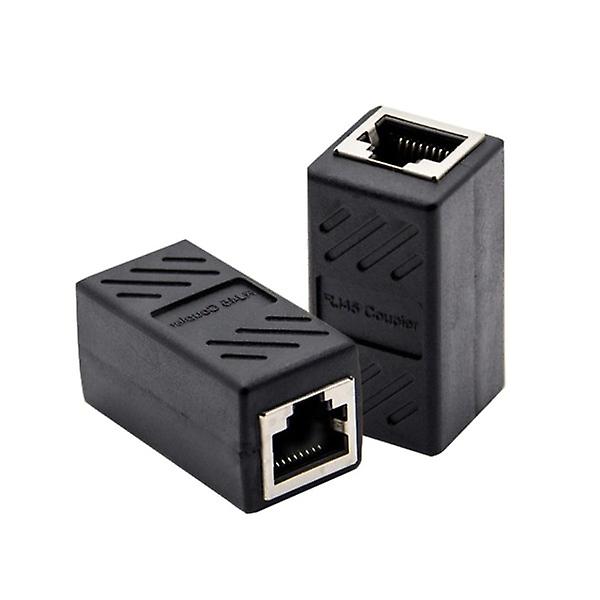 Verkkoextender Ethernet-kaapeli RJ45 -extender-sovitin Gigabit-liitäntä Naaras-Naaras verkkokytkin