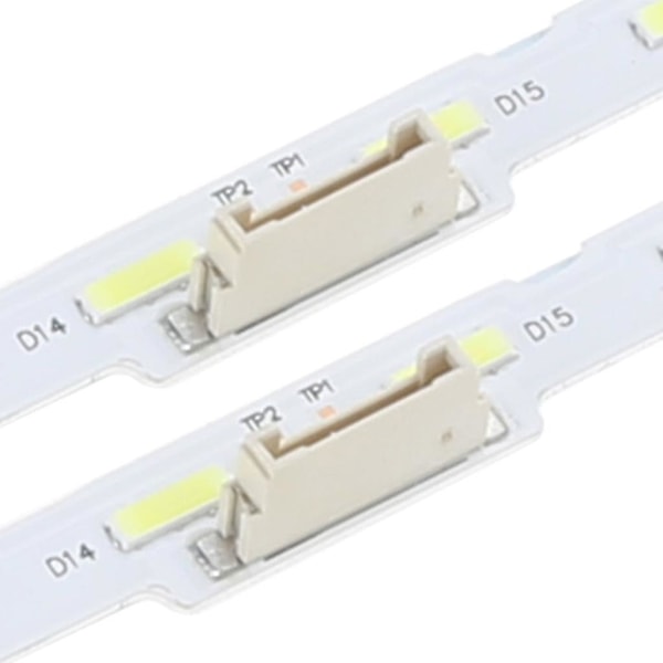 2 stk. LED-baggrundsbelysningsstrimler til Ua43nu7100 Ue43nu7092 Ue43ru7400 LED-bjælker 462mm