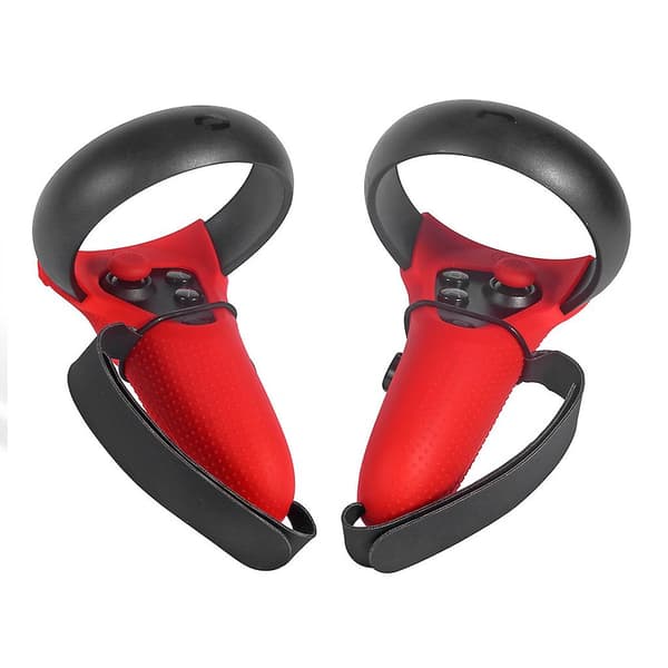 1 par silikonhåndtak grep huddeksel håndtakstropp for Oculus Quest / Rift S