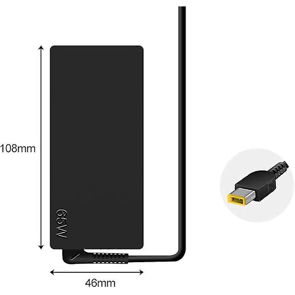 65w bærbar computer oplader til Thinkpad X1