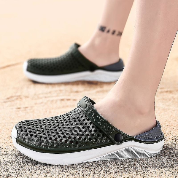 Unisex Fashion Strand Sandaler Tykke Sål Slipper Vandtæt Anti-slip Sandaler Flip Flops Til Kvinder Mænd