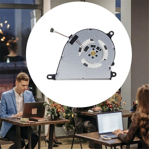 4pin 0,5a 5v Notebook Cpu Køleventilator Cpu Køler Til Hp Pavilion 15-ef Bærbar