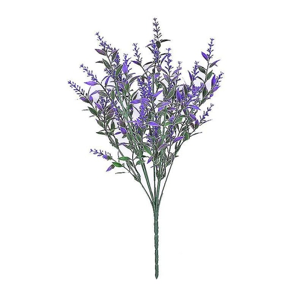 4 stk. kunstige lavendel lilla falske blomster Acsergery gave lavendel planter