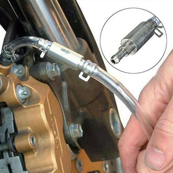 Envägsventilslang Hållbar Bärbar Mini Biltillbehör Motorcykel Bil Koppling Broms