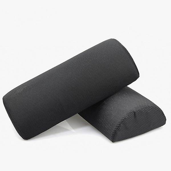 Ergonomisk fodstøtte til fødderne under skrivebordet - skumfodstøtte til massage (n