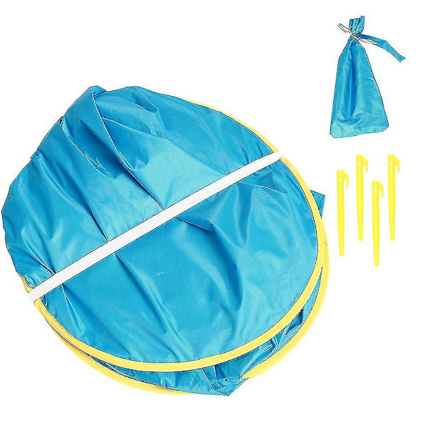 Ponnahtava ranta teltta, kannettava vedenpitävä, helppo pystyttää, UV-suoja 50+
