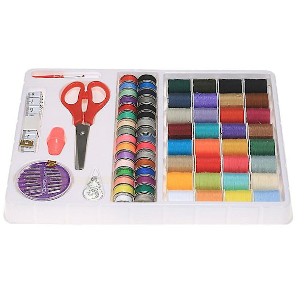 Msbd symaskine spoler, spoler spoletråd 32 stk. polyester spole med etui