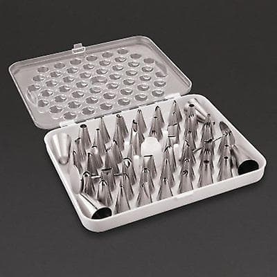 Kakdekorationstips i Rostfritt Stål Baksaker Frosting Tips