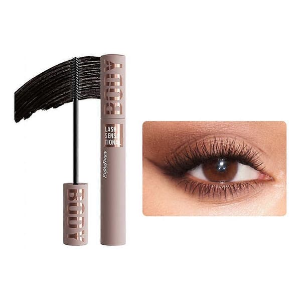 EnjoyFancy Volume Længde Mascara - Langtidsholdbar Præcis Børste for et Vågent Blik 1Brownish Black