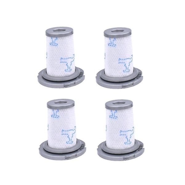 4 st tvättbara Hepa-filter för Xforce Flex 8.60 Rod dammsugare Rh96 Rh9638 för Zr009006 filter
