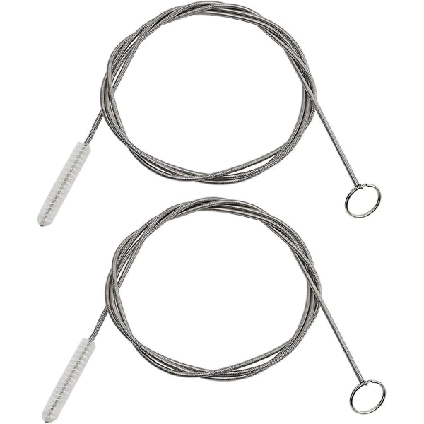 2 Pack 60 Inch Long Pipe Cleaner Flexible Tube Cleaning Brush Fridge Cleaning