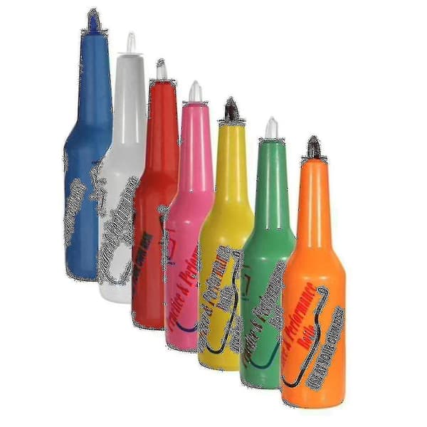 2x Flair Bartender Bartending Harjoittelu Baari Pub Pullo Viini Cocktail Shaker - Pinkki