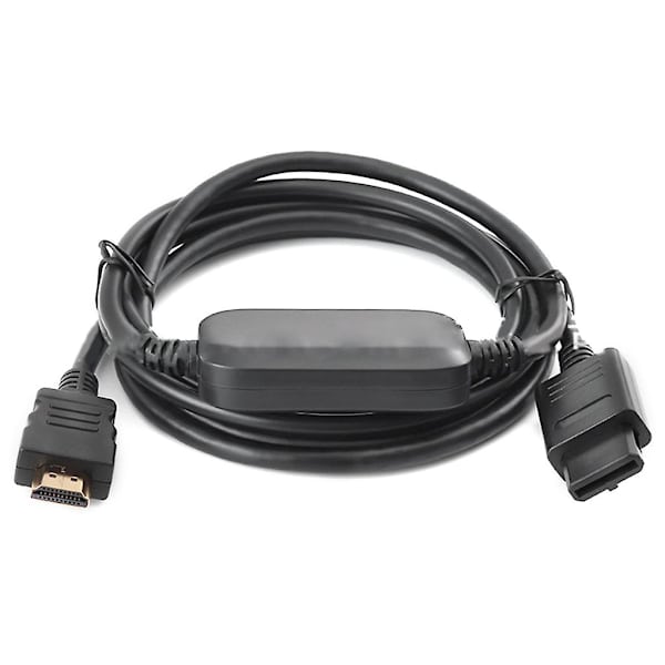 N64 til HDMI-kompatibel konverter for N64 spillkonsoll 180 cm lang ledning