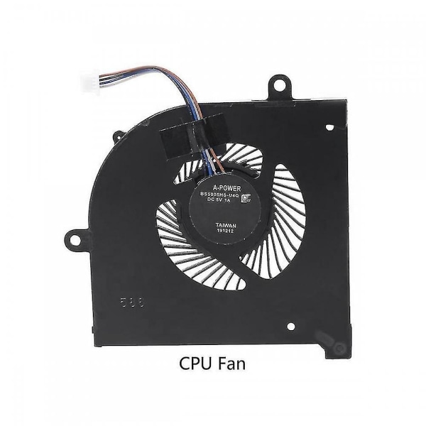 Laptop CPU & GPU Kylfläkt för GS75 9SG 9SF 9SE Stealth P75 Creator -17G1 17G2 17G3 BS5005HS-U3J