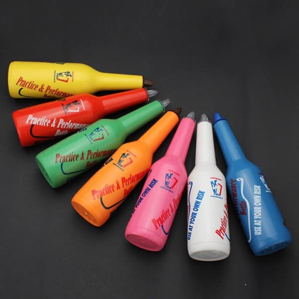 2x Flair Bartender Bartending Harjoittelu Baari Pub Pullo Viini Cocktail Shaker - Pinkki