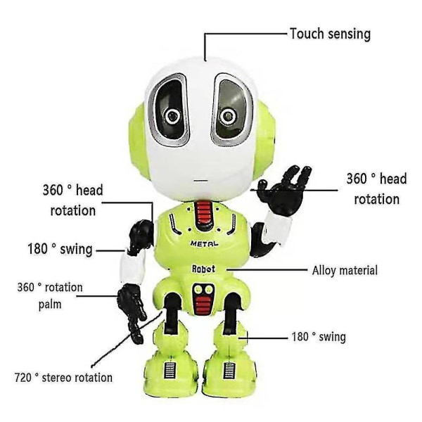 Mini Valettu Valmistettu Älykäs Robottilelu Äänitteellä ja Puheella Lahjaksi