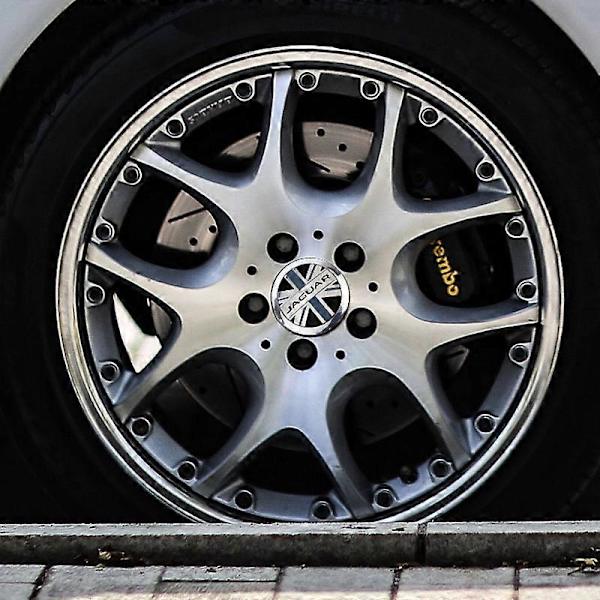 4 kpl Auton Muotoilun Vannekeskihattu Tarra 56mm Peite Auton Tarvikkeet Jaguar XF 250 X Type F Pace Xj X351 Xe S Type XKR siver red