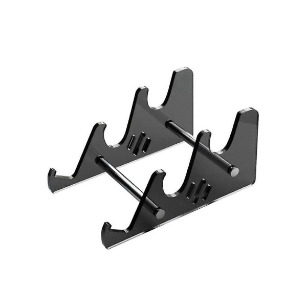 Tastaturstativer 3-lags Mekanisk Tastatur Display Stativ Sort Akryl Holder Stativ Gaming Tastatur