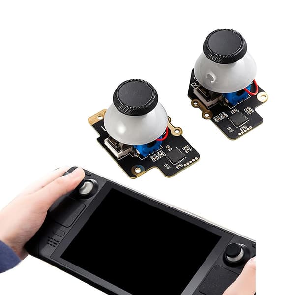 Joystick-modulsett Joystick Hall-effektsensor Analog Stick for Steam-deck