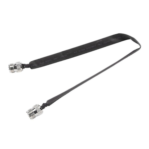 Ovi/ikkunan läpivientitasainen Rf-koaksiaalikaapeli So239 Uhf-naaras Uhf-naaras 50 ohmin Rf-koaksiaalipigtail