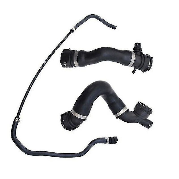 3 stk. Nedre Kølervæske Radiator Slange Til E90 E91 E92 325i 330i 330xi 2006 328i 328xi 17127618510 17