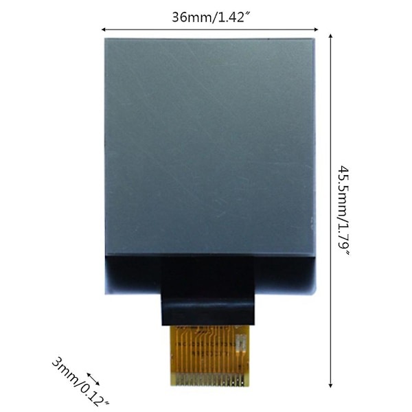Lcd-näyttö Mtc3079-perheen kojelaudan instrumentin vikaa korjaava Lcd-näyttö