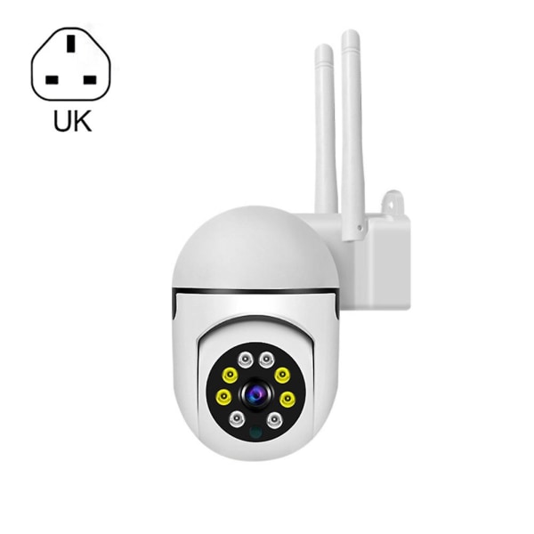 Ny 2MP PTZ WiFi IP Övervakningskamera Utomhus 4x Digital Zoom AI Människodetektering