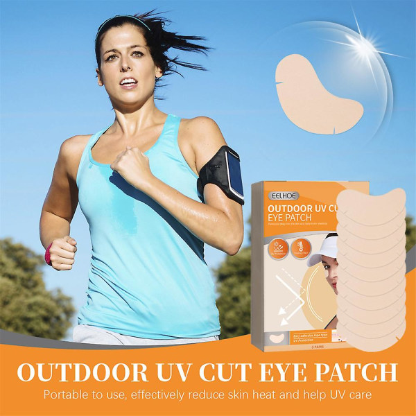 10 par daglige Uv Cut Golf Patch 5 par solbeskyttelse til udendørs aktiviteter, reducere fregner hudpleje