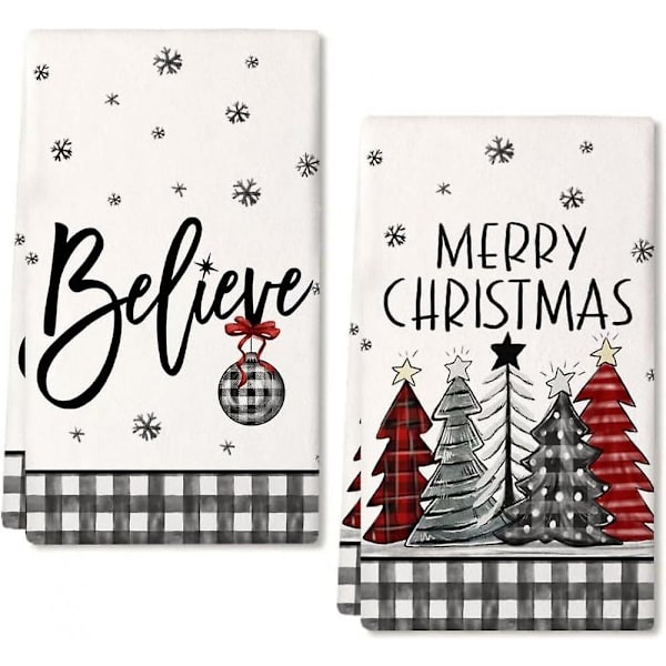 Teepyyhe Joulukeittiöpyyhkeet, 2 kpl, Teepyyhkeet, 40 X 60 Cm Xmasstyle142