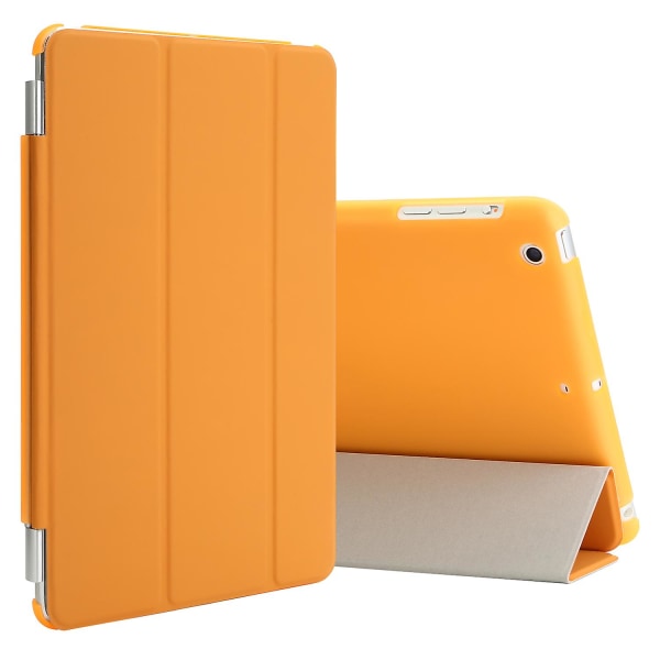 Smart Cover Case PU Läder Magnetiskt Tunnt Skydd för iPad Mini 1 2 3 Orange