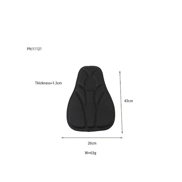 Scuba Diving Backplate Pad Profesjonell Myk Dykking Bcd Ryggpute Bcd Sele Ryggplate Pad A