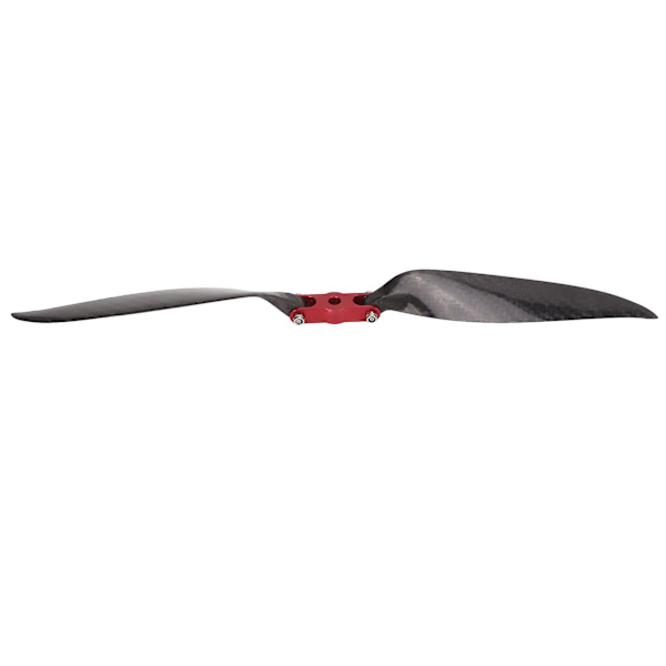 325mm Lång Kolfiber Aluminiumlegering Fällbar Drönarpropeller med Adapterring Kompatibel med Fast Ving RC Propeller