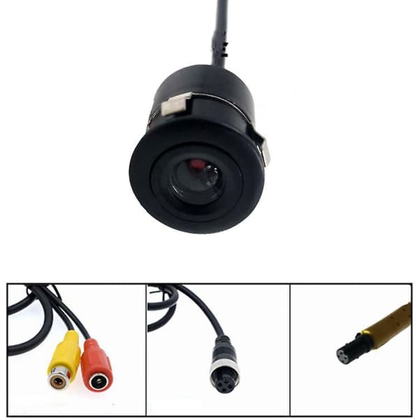 Bil Backkamera Perforerad Högdefinition Led Backkamera Bilkamera Med Ljus